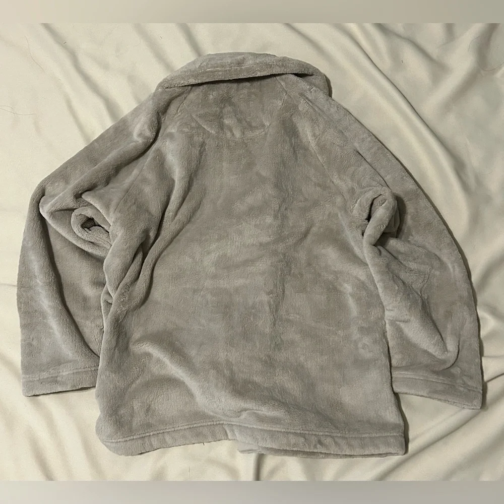 Muji Plush T Shirt Jacket with Snap Buttons - XL - Picture 8 of 8